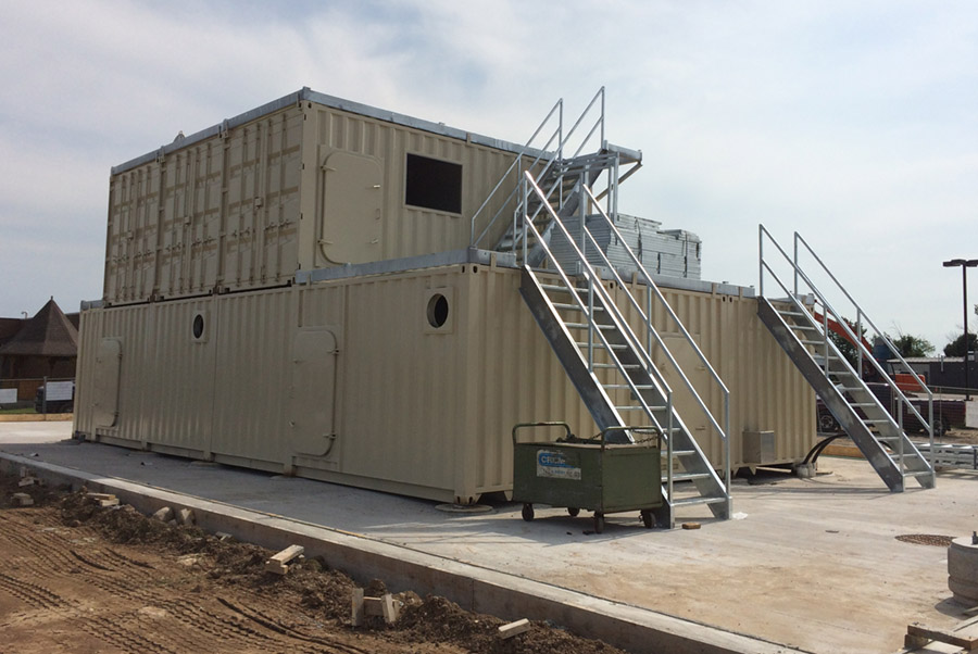 George Seehaver Welding and Fabrication container building